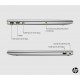 HP 15-fd0195ns - 15.6" FHD Laptop i7-1355U, 16GB RAM, 512GB SSD, Windows 11 Home) Silver ES QWERTY