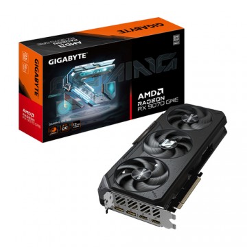 GIGABYTE Radeon RX 9070 GRE GAMING OC 12G – Scheda grafica, 12GB GDDR6, 192bit, PCI-E 5.0, 2920 MHz Core Clock, 2 × DisplayPo