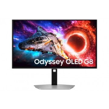Samsung G80SH Monitor PC 68,6 cm (27") 3840 x 2160 Pixel 4K Ultra HD OLED Argento