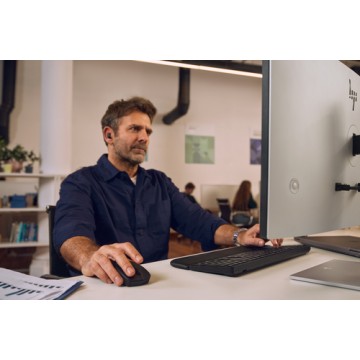 HP Combinazione di tastiera e mouse 580C multi-dispositivo e dual-mode con poggiapolsi