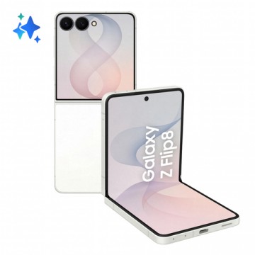 Samsung Galaxy Z Flip8, 512GB, Cream, Selfie Camera 50MP, Now Brief, Assistente Foto, FlexWindow Personalizzata, Batteria 4300 m