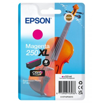 Epson Inchiostro magenta 250XL Claria Photo HD Violino in confezione singola