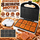 EFBE-SCHOTT ZWE 1000 Macchina per Waffle alla Cannella 700W,Piastra Antiaderente