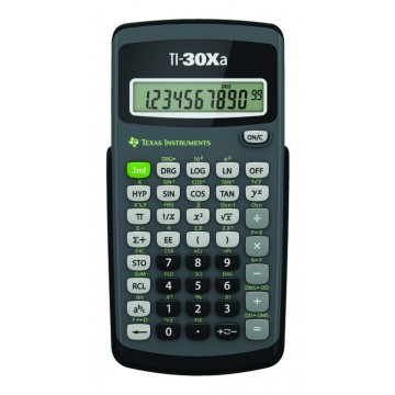 Texas Instruments TI-30Xa Tasca Calcolatrice scientifica Nero, Grigio calcolatrice