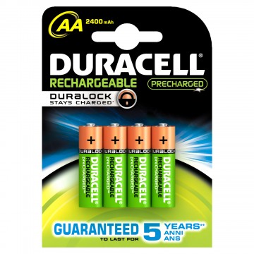 Duracell 4xAA 2400mAh 2400mAh